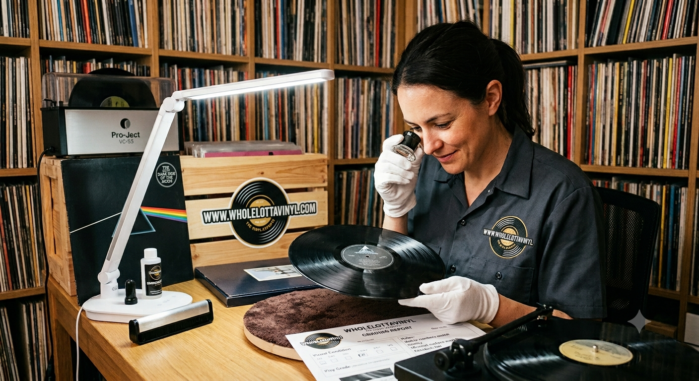 We Grade Records So You Don't Have To: WholeLottaVinyl Grading Guide