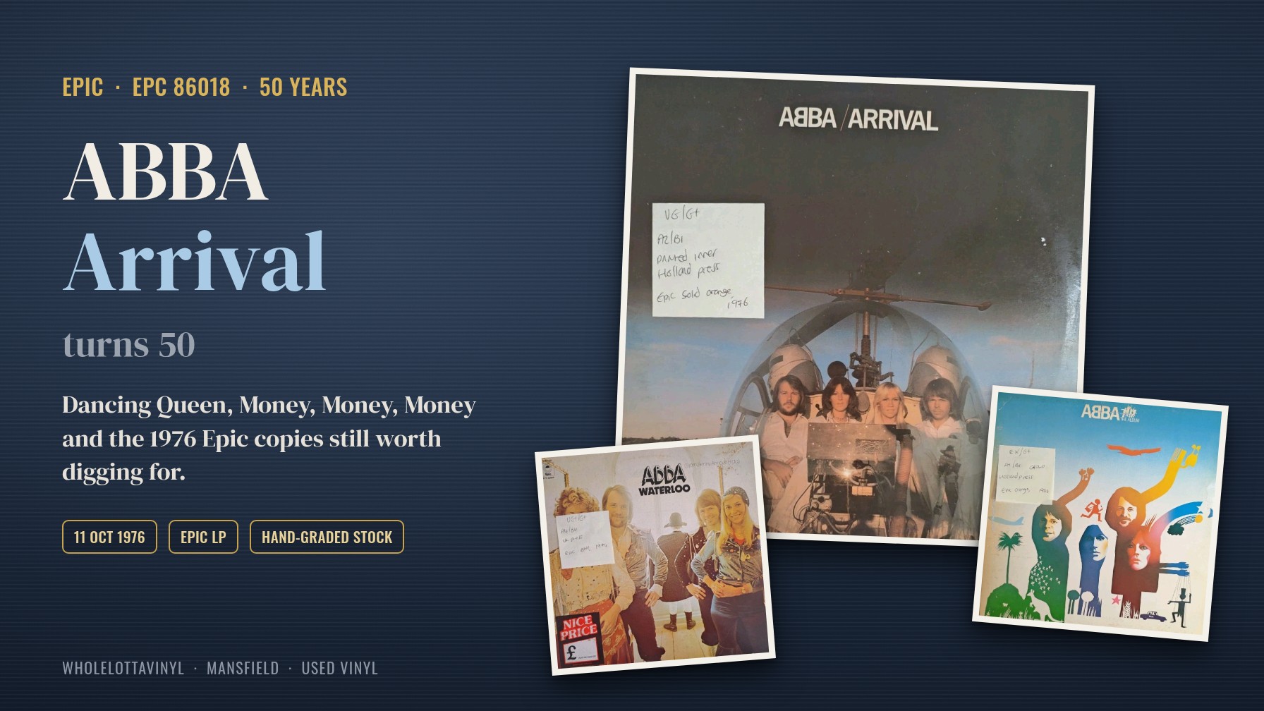 ABBA's Arrival Turns 50: The Vinyl Worth Digging For (Dad Dancing Optional)