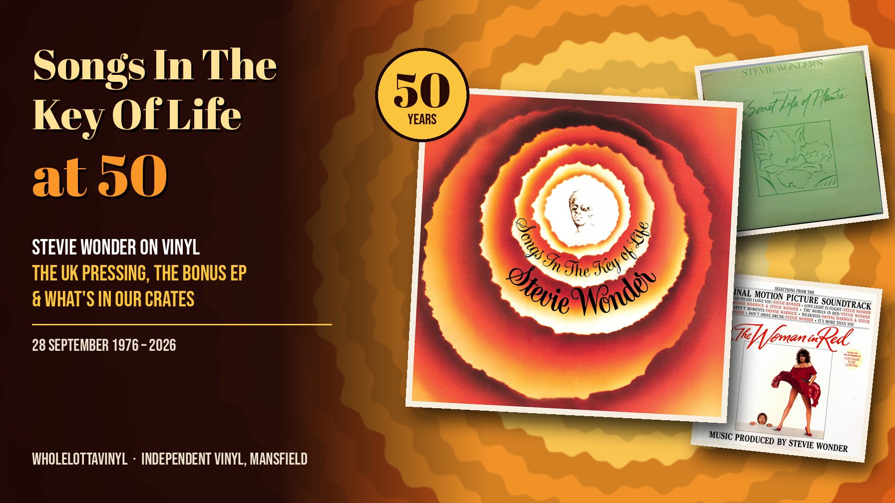 Songs In The Key Of Life At 50: Stevie Wonder Vinyl Worth Buying In The UK
