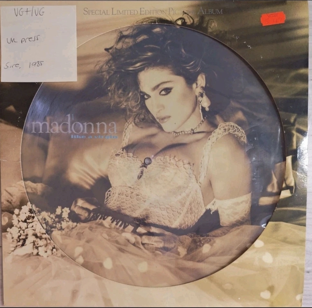 Madonna — Like a Virgin sleeve