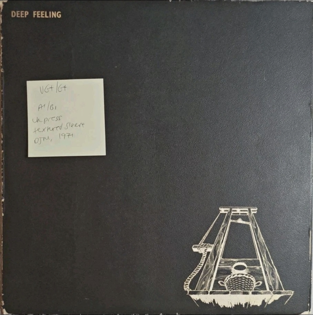 Deep Feeling — Self Titled sleeve