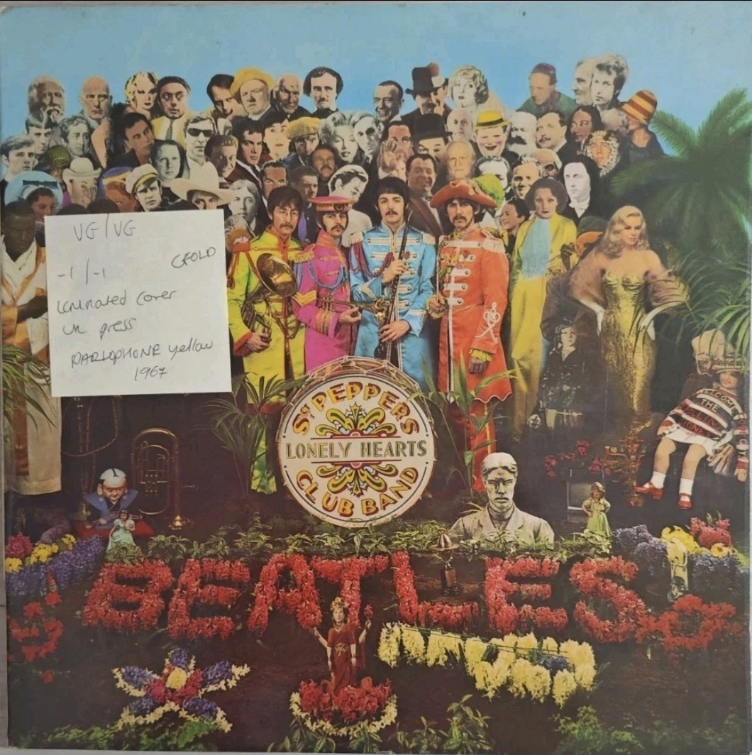 The Beatles — SGT Peppers Lonely Hearts Band sleeve