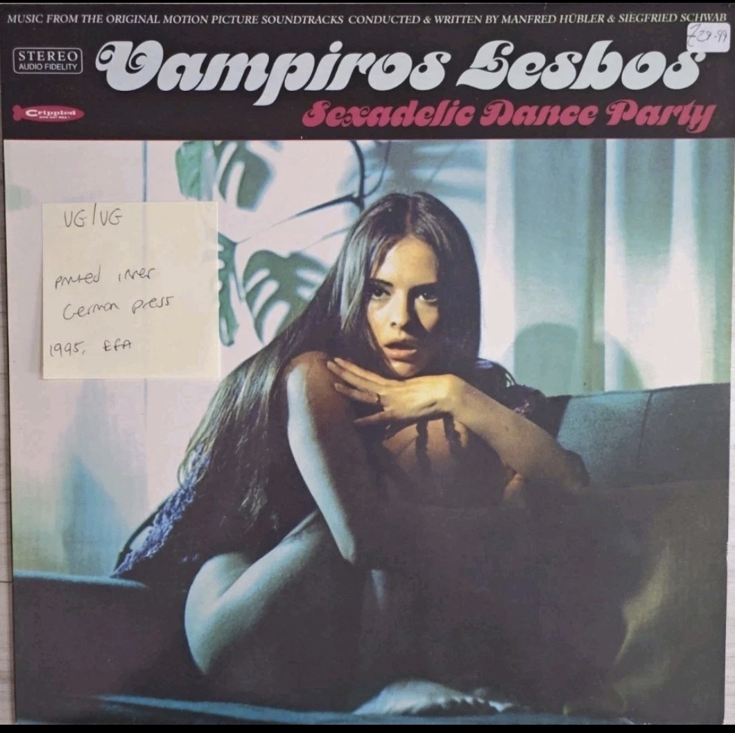 Vampiros Lesbos — Soundtrack sleeve