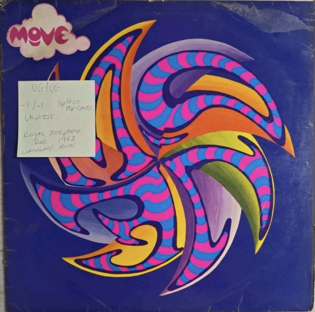 The Move — Self Titled sleeve