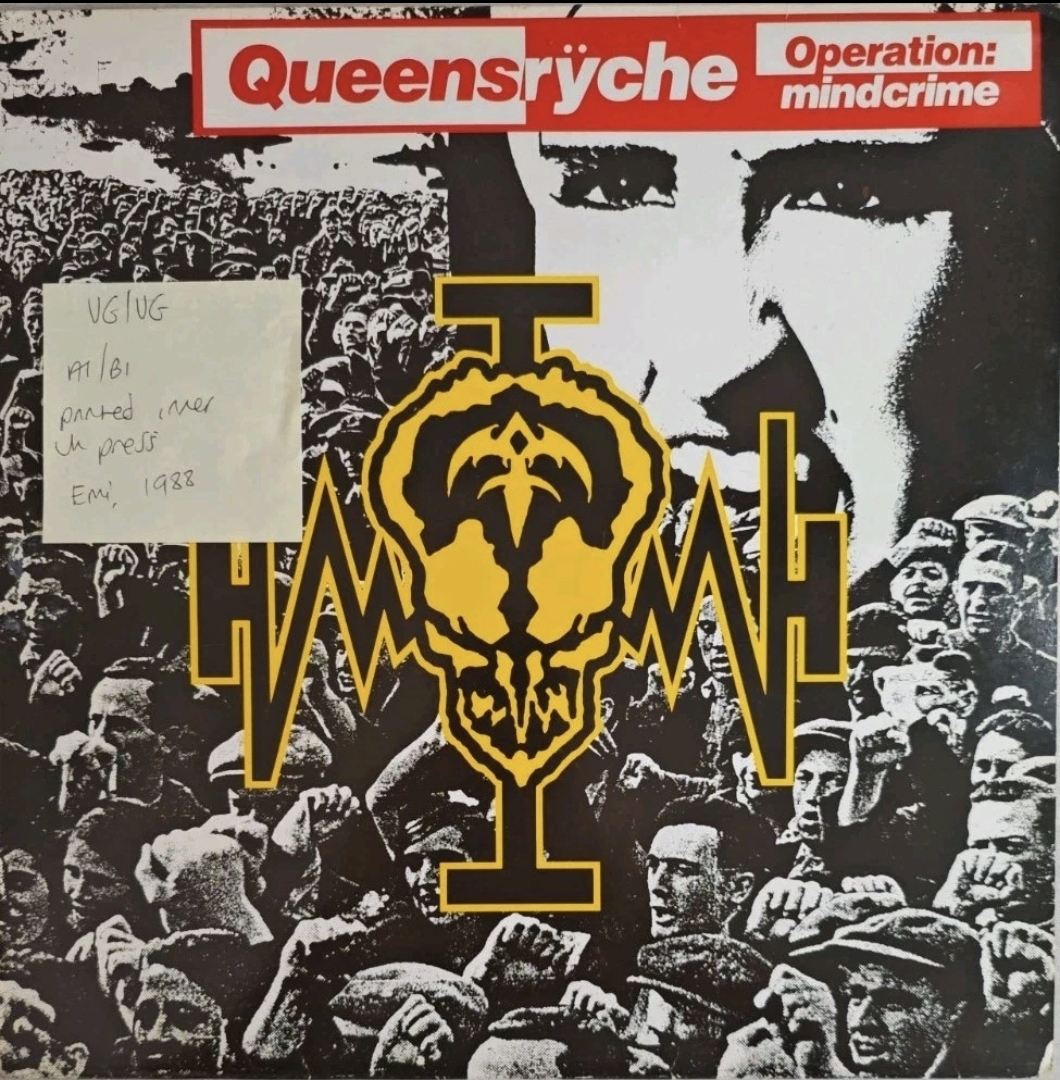 Queensryche — Operation Mindcrime sleeve