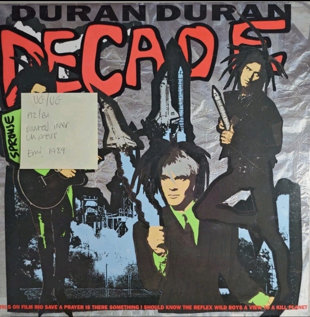 Duran Duran — Decade sleeve