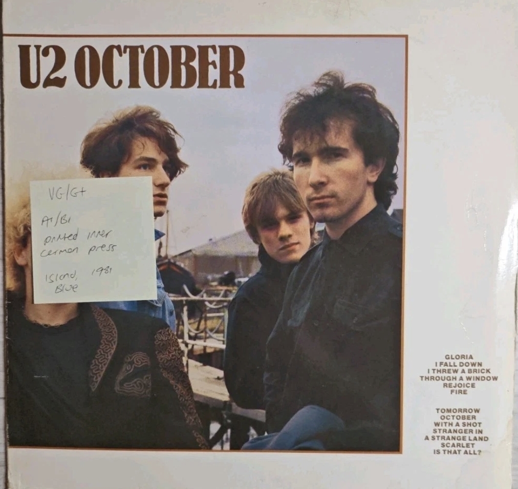 U2 — October sleeve