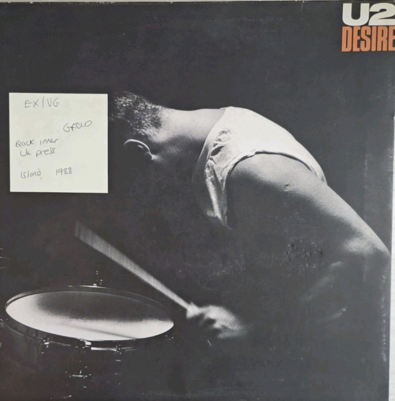 U2 — Desire sleeve