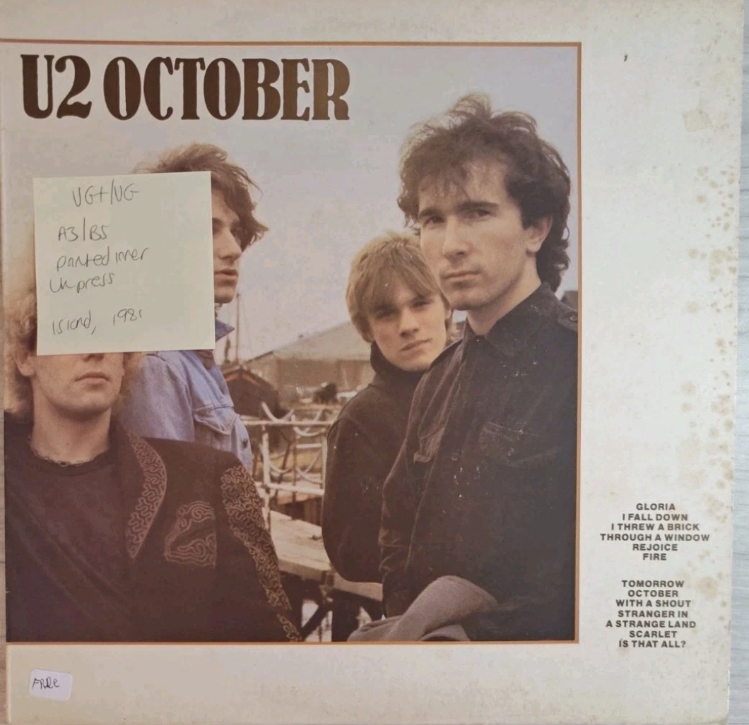 U2 — October sleeve