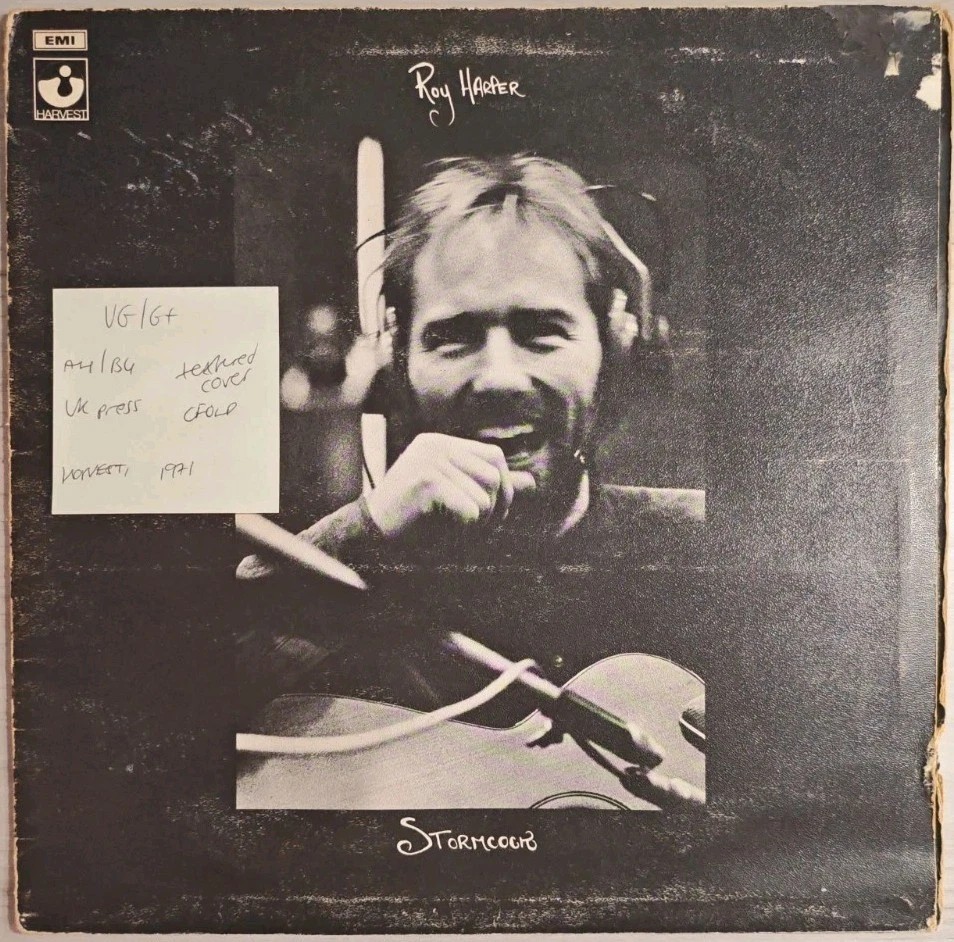 Roy Harper Stormcock Vinyl Record LP VG/G+ SHVL 789 1971 sleeve Roy Harper Stormcock Vinyl Record LP VG/G+ SHVL 789 1971 sleeve
