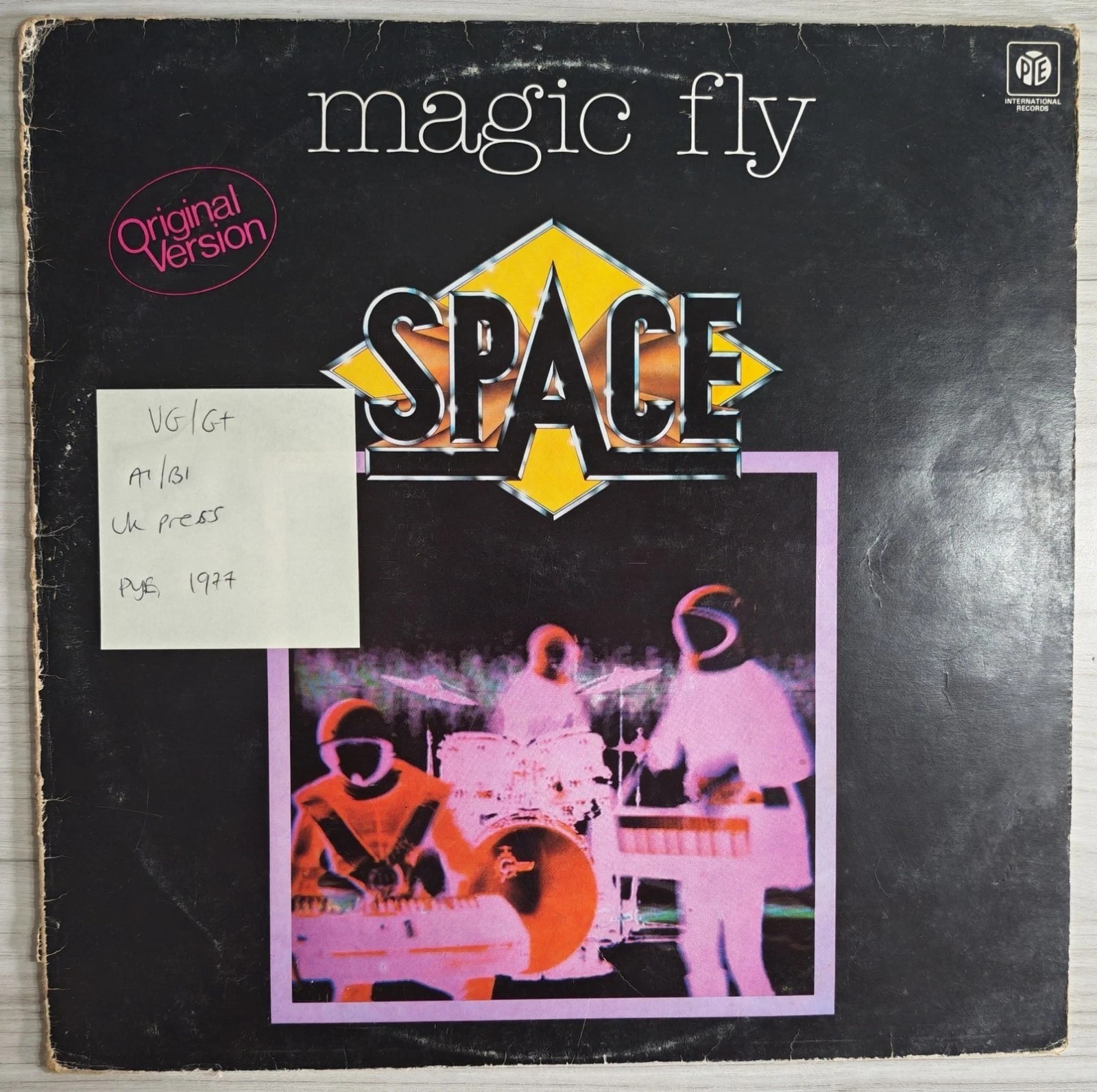 Space Magic Fly Vinyl Record LP VG/G+ NSPL 28232 1977 sleeve Space Magic Fly Vinyl Record LP VG/G+ NSPL 28232 1977 sleeve