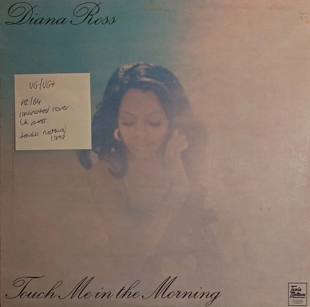 Diana Ross Touch Me In The Morning Vinyl Record LP VG/VG+ STML 11239 1973 sleeve Diana Ross Touch Me In The Morning Vinyl Record LP VG/VG+ STML 11239 1973 sleeve