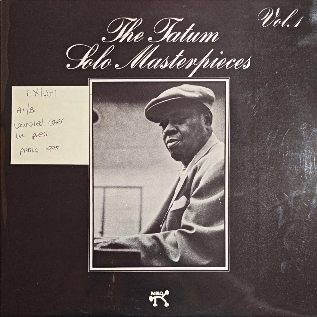 Art Tatum Tatum Solo Masterpieces Vol. 1 Vinyl Record LP EX/VG+ 2310 723 1975 vinyl record sleeve Art Tatum Tatum Solo Masterpieces Vol. 1 Vinyl Record LP EX/VG+ 2310 723 1975 vinyl record sleeve