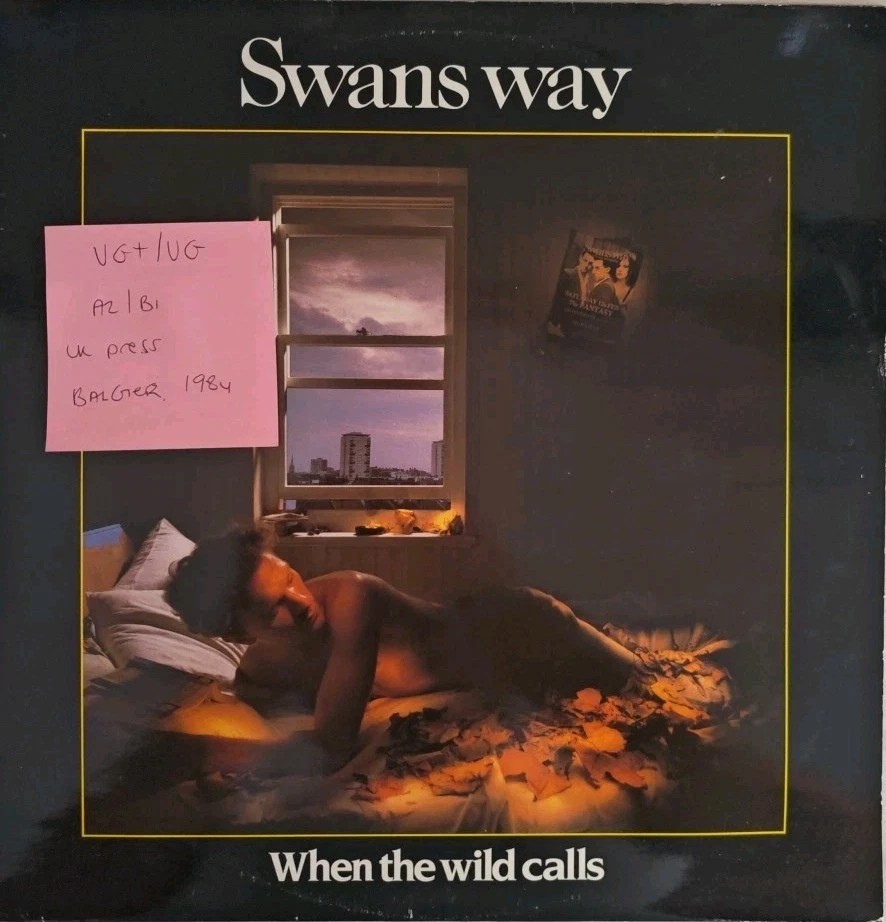 Swans Way When The Wild Calls Vinyl Record 12" VG+/VG PH912 1984 sleeve Swans Way When The Wild Calls Vinyl Record 12" VG+/VG PH912 1984 sleeve