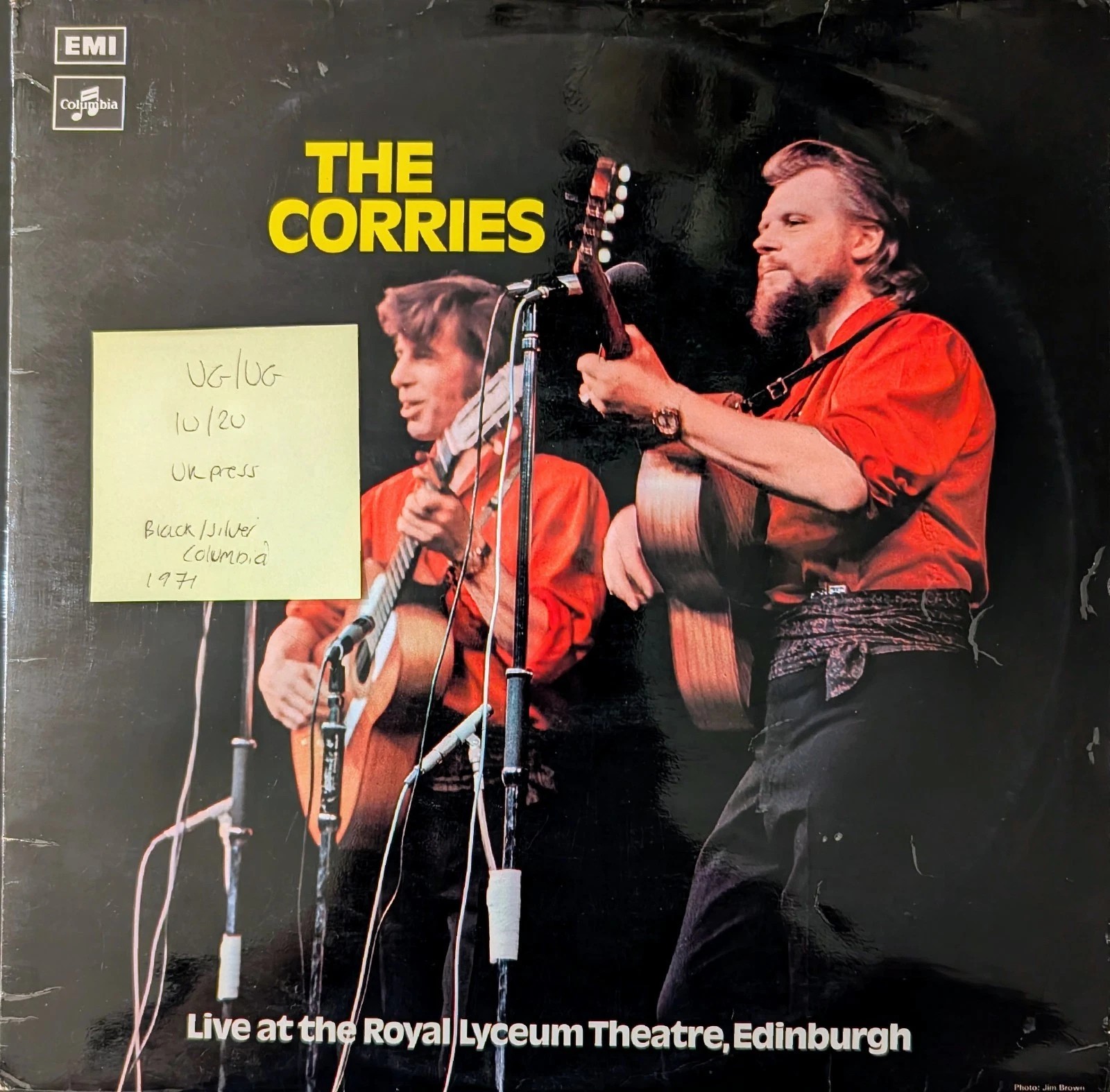 The Corries Live At The Royal Vinyl Record LP VG/VG SCX 6468 1971 sleeve The Corries Live At The Royal Vinyl Record LP VG/VG SCX 6468 1971 sleeve