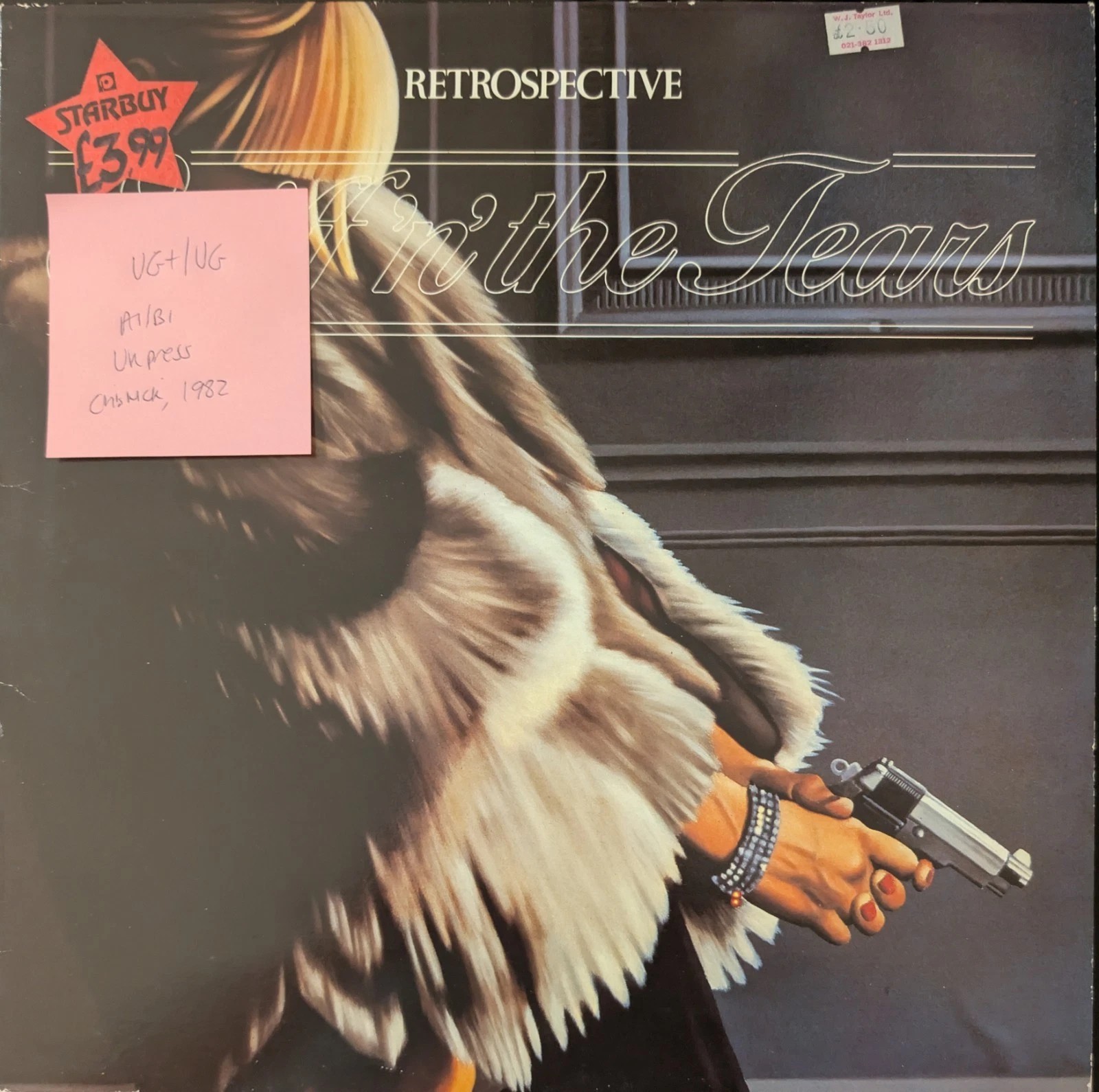 Sniff 'n' the Tears Retrospective Vinyl Record LP VG+/VG TONE1 1982 sleeve Sniff 'n' the Tears Retrospective Vinyl Record LP VG+/VG TONE1 1982 sleeve