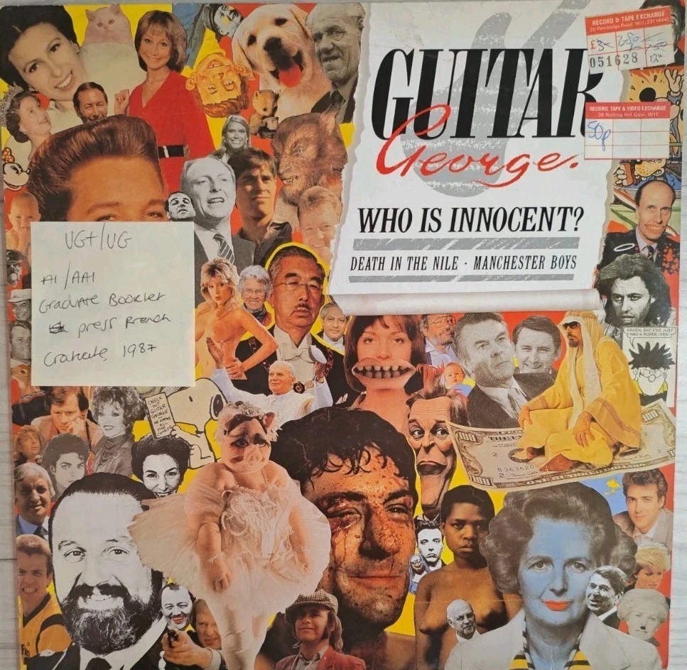 George Borowski Guitar George Vinyl Record VG+/VG 12GRAD27 1987 sleeve George Borowski Guitar George Vinyl Record VG+/VG 12GRAD27 1987 sleeve