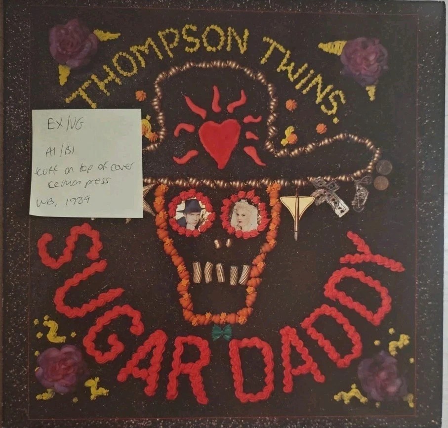 Thompson Twins Sugar Daddy Vinyl Record 12" EX/VG W2819T 1989 sleeve Thompson Twins Sugar Daddy Vinyl Record 12" EX/VG W2819T 1989 sleeve