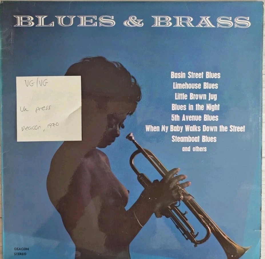 The Exciting Combination Of Blues And Brass Vinyl Record LP VG/VG DEA 1009 1970 sleeve The Exciting Combination Of Blues And Brass Vinyl Record LP VG/VG DEA 1009 1970 sleeve