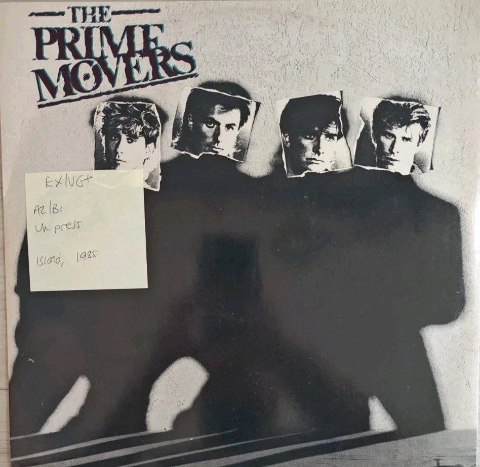 The Prime Movers Self Titled Vinyl Record 12" EX/VG+ 12IS263 1985 sleeve The Prime Movers Self Titled Vinyl Record 12" EX/VG+ 12IS263 1985 sleeve