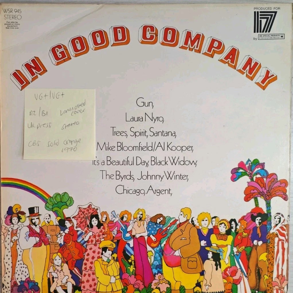 Various In Good Company Vinyl Record LP VG+/VG+ WSR 945 1970 sleeve Various In Good Company Vinyl Record LP VG+/VG+ WSR 945 1970 sleeve