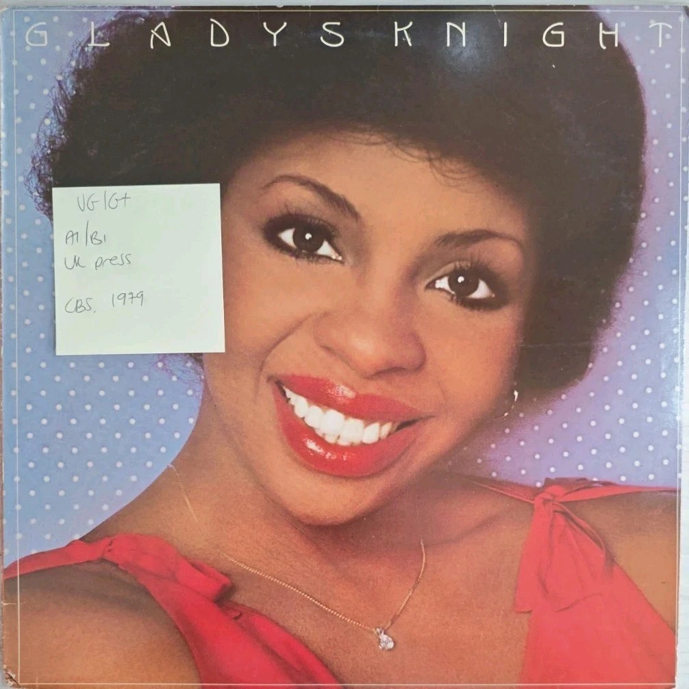 Gladys Knight Self Titled Vinyl Record VG/G+ SCBS 83341 1979 sleeve Gladys Knight Self Titled Vinyl Record VG/G+ SCBS 83341 1979 sleeve