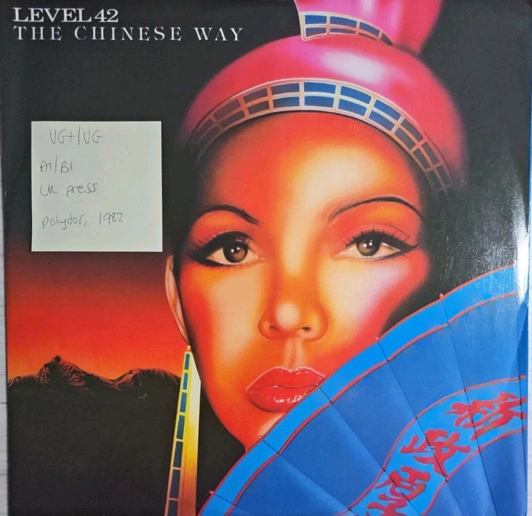 Level 42 The Chinese Way Vinyl Record VG+/VG POSPX 538 sleeve Level 42 The Chinese Way Vinyl Record VG+/VG POSPX 538 sleeve