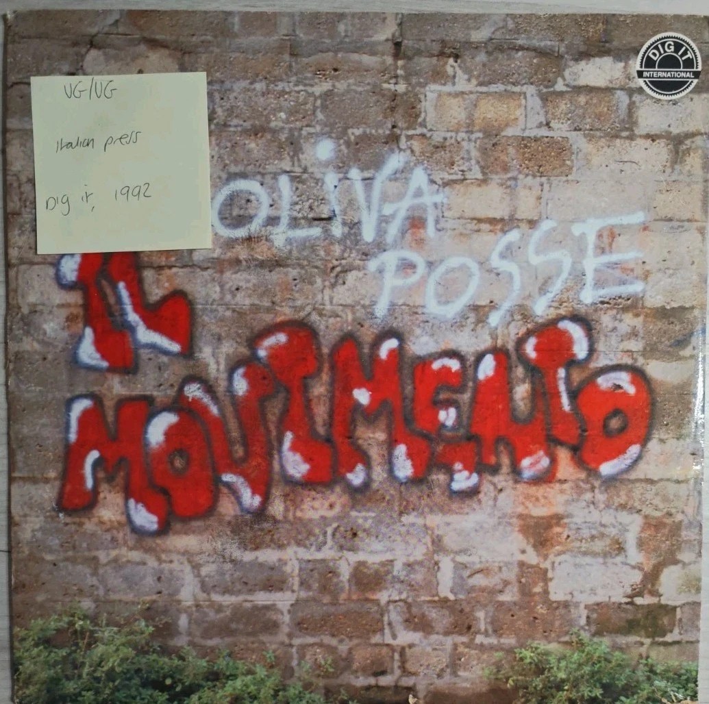 Oliva Posse Il Movimento Vinyl Record VG/VG DMX10045 1992 sleeve Oliva Posse Il Movimento Vinyl Record VG/VG DMX10045 1992 sleeve