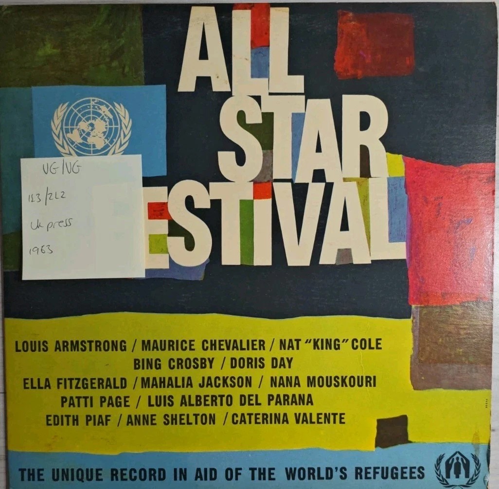 Various All Star Festival Vinyl Record LP VG/VG 99500 DL 1963 sleeve Various All Star Festival Vinyl Record LP VG/VG 99500 DL 1963 sleeve