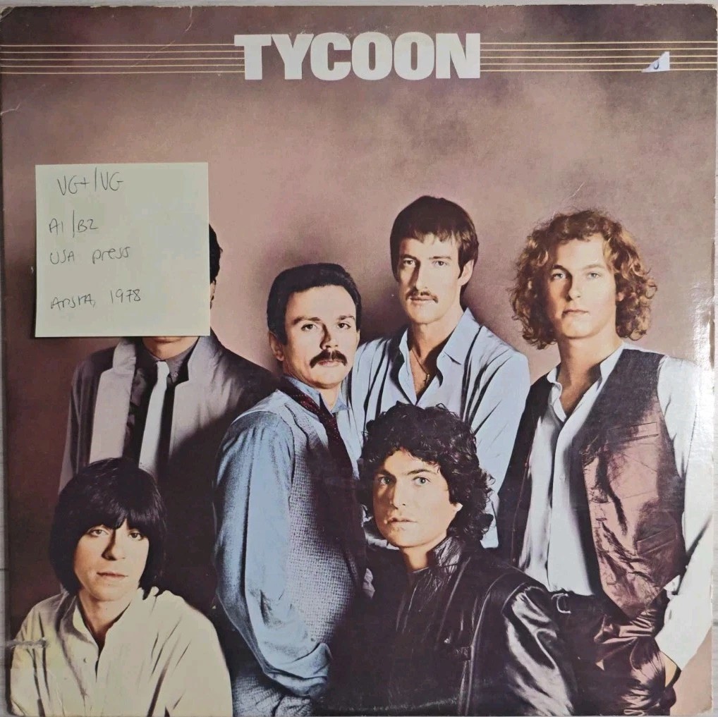 Tycoon Self Titled Vinyl Record LP VG+/VG AB4215 1978 sleeve Tycoon Self Titled Vinyl Record LP VG+/VG AB4215 1978 sleeve