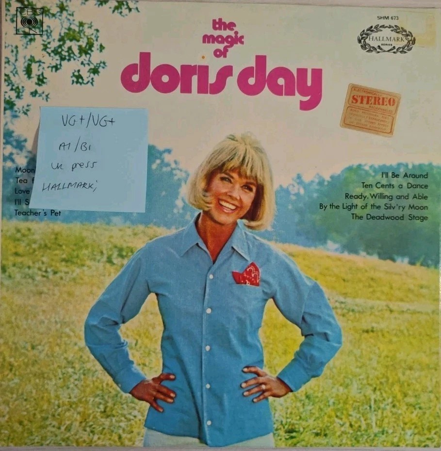 Doris Day The Magic Of Doris Day Vinyl Record LP VG+/VG+ SHM 673 vinyl record sleeve Doris Day The Magic Of Doris Day Vinyl Record LP VG+/VG+ SHM 673 vinyl record sleeve