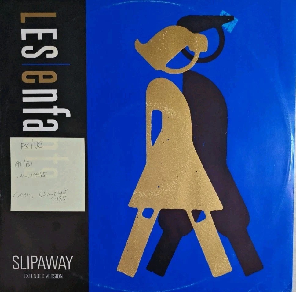 Les Enfants Slipaway Vinyl Record 12" EX/VG CHS122813 1985 sleeve Les Enfants Slipaway Vinyl Record 12" EX/VG CHS122813 1985 sleeve