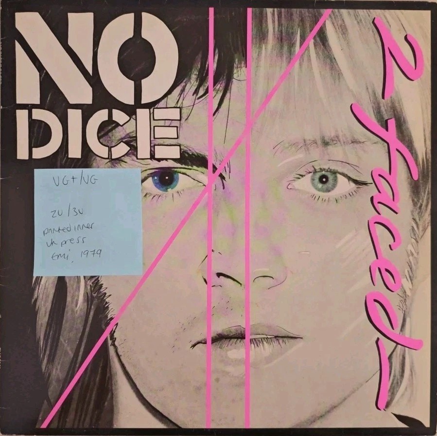 No Dice 2 Faced Vinyl Record LP VG+/VG EMC 3282 1979 sleeve No Dice 2 Faced Vinyl Record LP VG+/VG EMC 3282 1979 sleeve