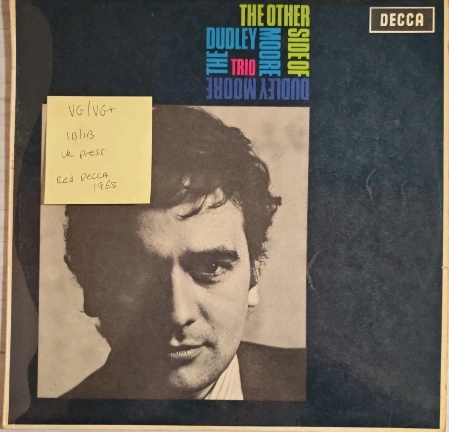 Dudley Moore Trio The Other Side Of Dudley Moore Vinyl Record VG/VG+ LK4732 1965 sleeve Dudley Moore Trio The Other Side Of Dudley Moore Vinyl Record VG/VG+ LK4732 1965 sleeve
