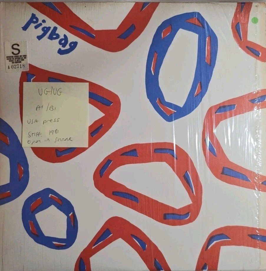 Pigbag Sunny Day/Papa's Got A Brand Bag Vinyl Record 12" VG/VG TEES-12-05 1981 sleeve Pigbag Sunny Day/Papa's Got A Brand Bag Vinyl Record 12" VG/VG TEES-12-05 1981 sleeve
