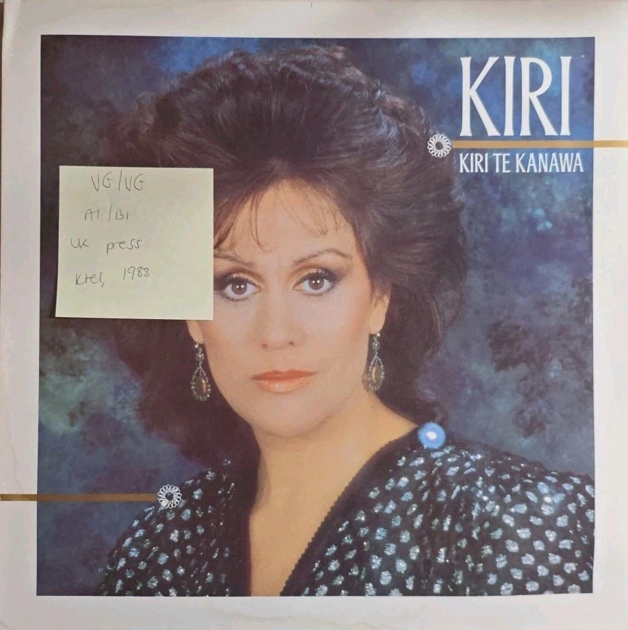 Kiri Te Kanawa Kiri Vinyl Record LP VG/VG NE1424 1988 sleeve Kiri Te Kanawa Kiri Vinyl Record LP VG/VG NE1424 1988 sleeve