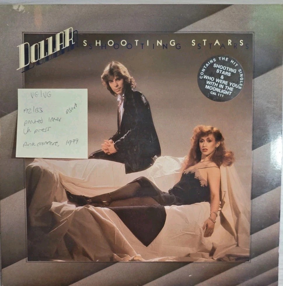 Dollar Shooting Stars Vinyl Record LP VG/VG CAL111 1979 sleeve Dollar Shooting Stars Vinyl Record LP VG/VG CAL111 1979 sleeve