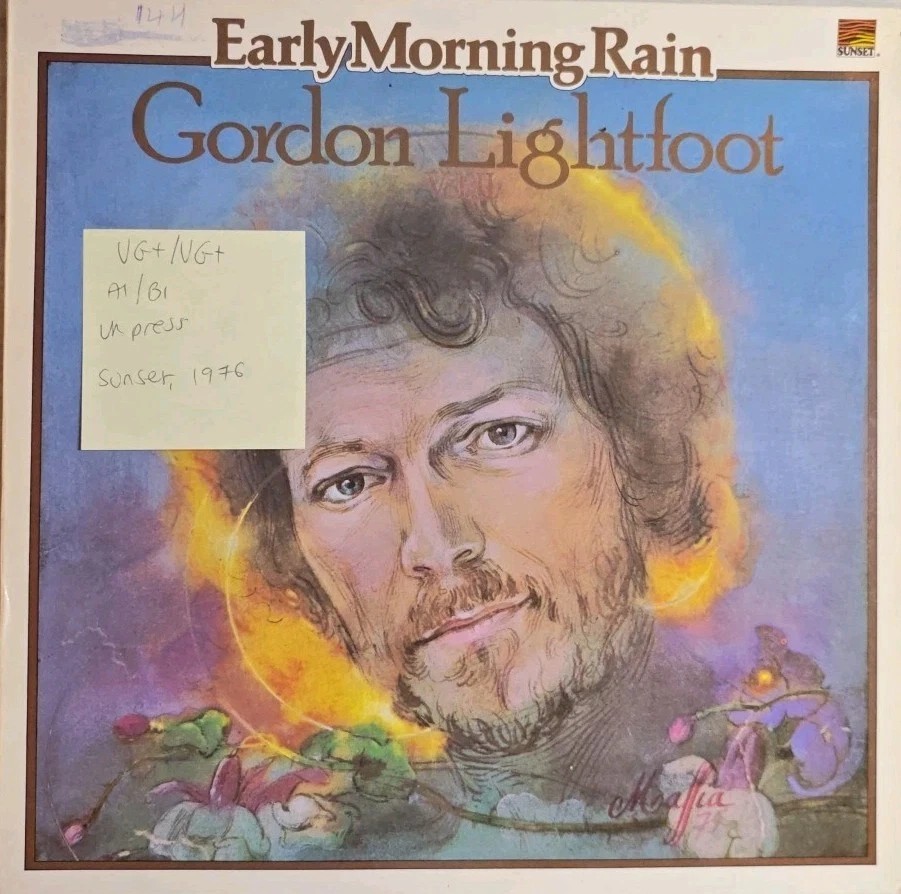 Gordon Lightfoot Early Morning Rain Vinyl Record LP VG+/VG+ SLS 50398 1976 sleeve Gordon Lightfoot Early Morning Rain Vinyl Record LP VG+/VG+ SLS 50398 1976 sleeve
