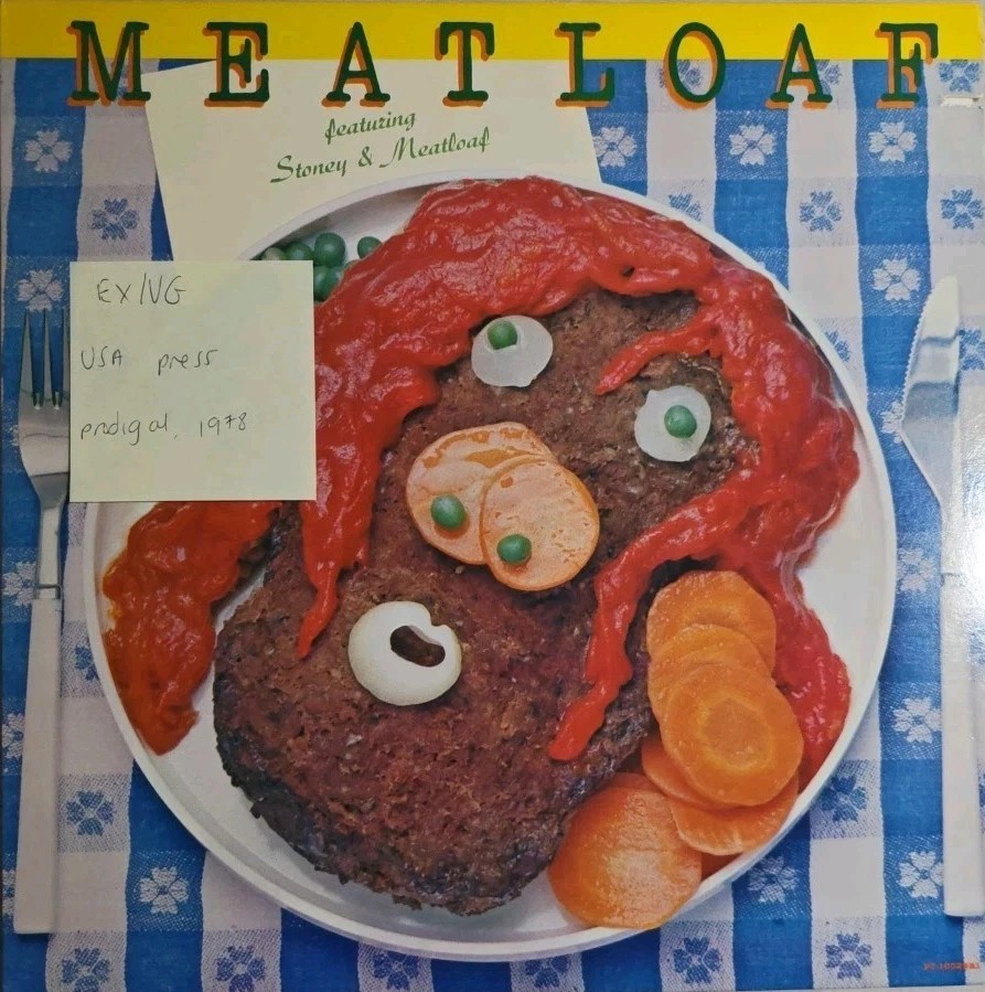 Stoney & Meatloaf "MeatLoaf" Vinyl Record LP EX/VG P7-10029R1 1978 sleeve Stoney & Meatloaf "MeatLoaf" Vinyl Record LP EX/VG P7-10029R1 1978 sleeve