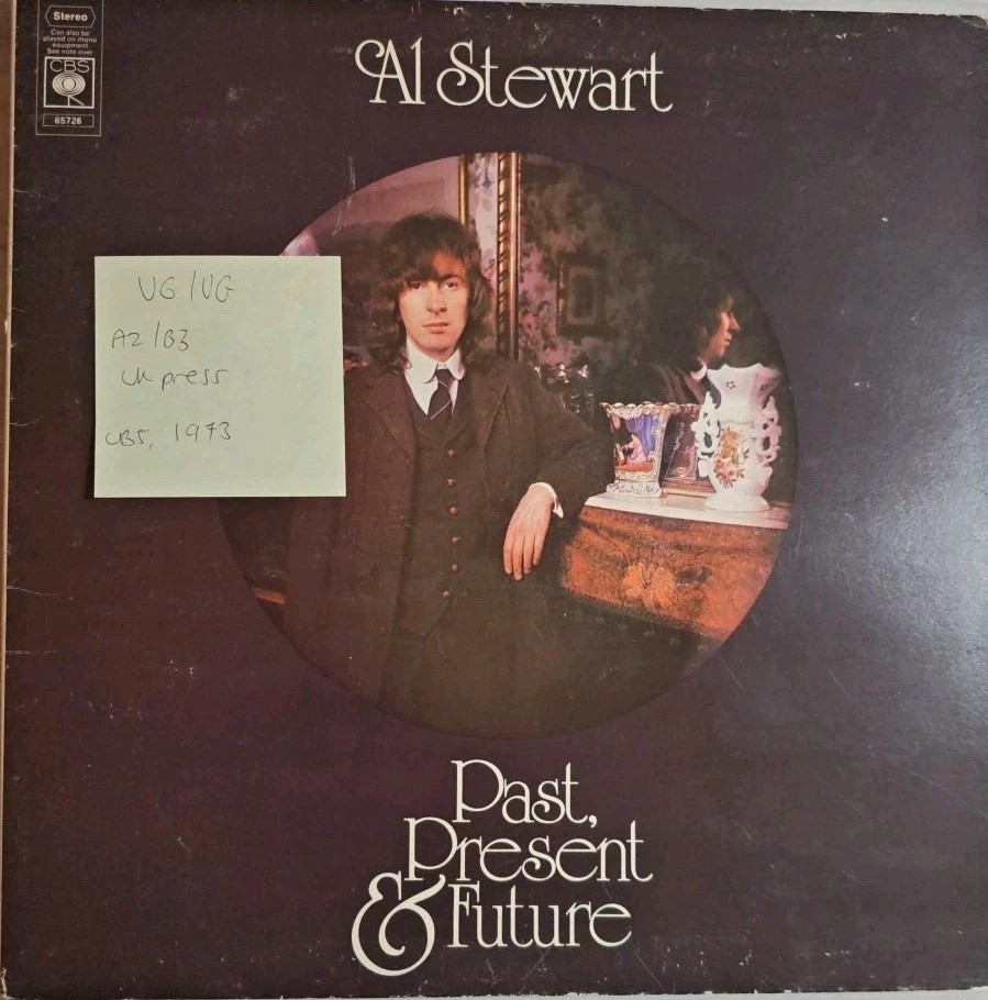 Al Stewart Past Present & Future Vinyl Record VG/VG CBS 65726 1973 sleeve Al Stewart Past Present & Future Vinyl Record VG/VG CBS 65726 1973 sleeve
