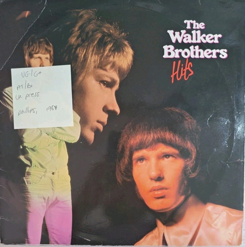 The Walker Brothers Hits Vinyl Record LP VG/G+ 6463139 1967 sleeve The Walker Brothers Hits Vinyl Record LP VG/G+ 6463139 1967 sleeve