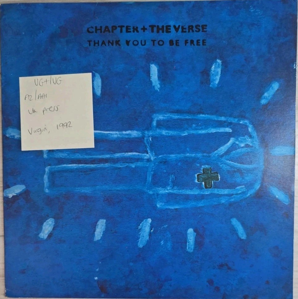Chapter And The Vers Thank You To Be Free Vinyl Record VG+/VG 1992 sleeve Chapter And The Vers Thank You To Be Free Vinyl Record VG+/VG 1992 sleeve