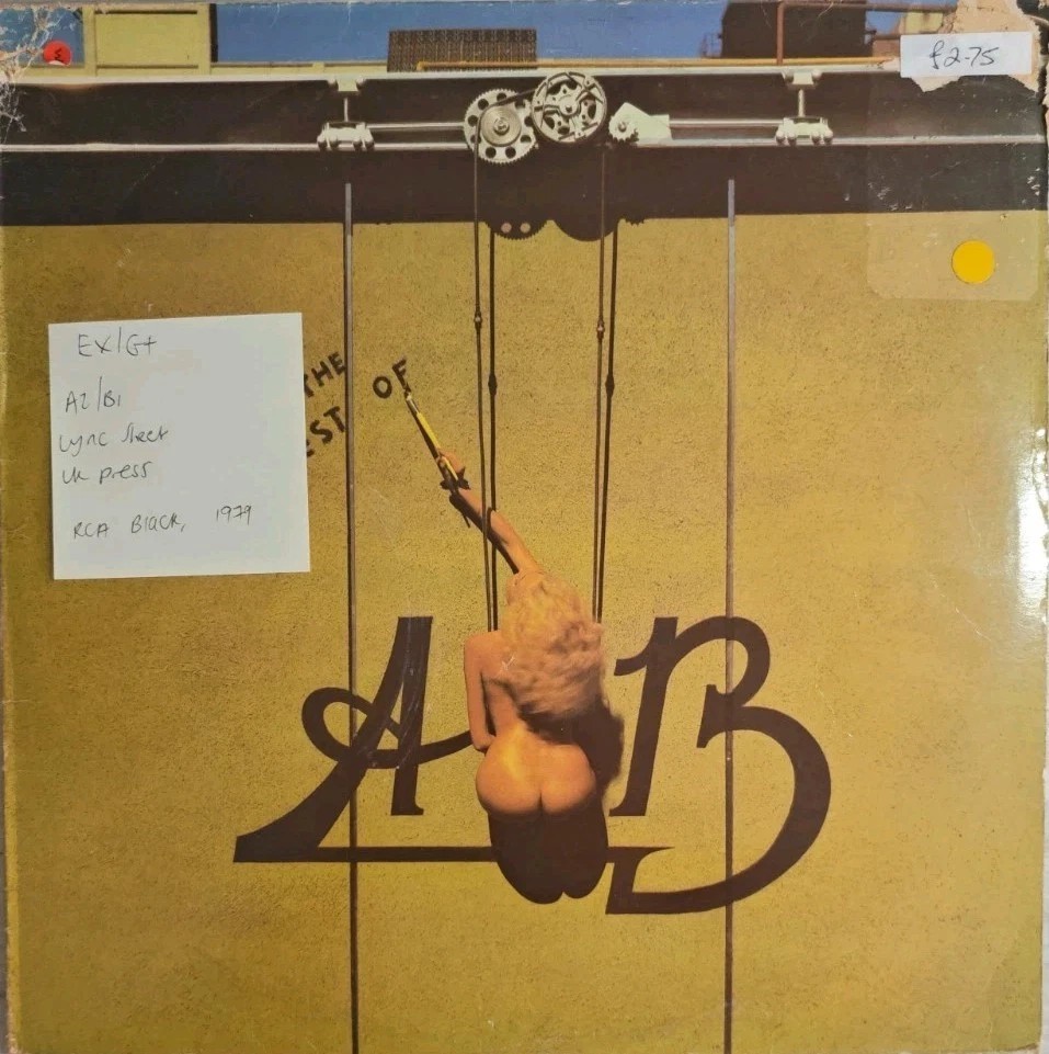 Average White Band The Best Of Vinyl Record LP EX/G+ XL13101 1979 sleeve Average White Band The Best Of Vinyl Record LP EX/G+ XL13101 1979 sleeve
