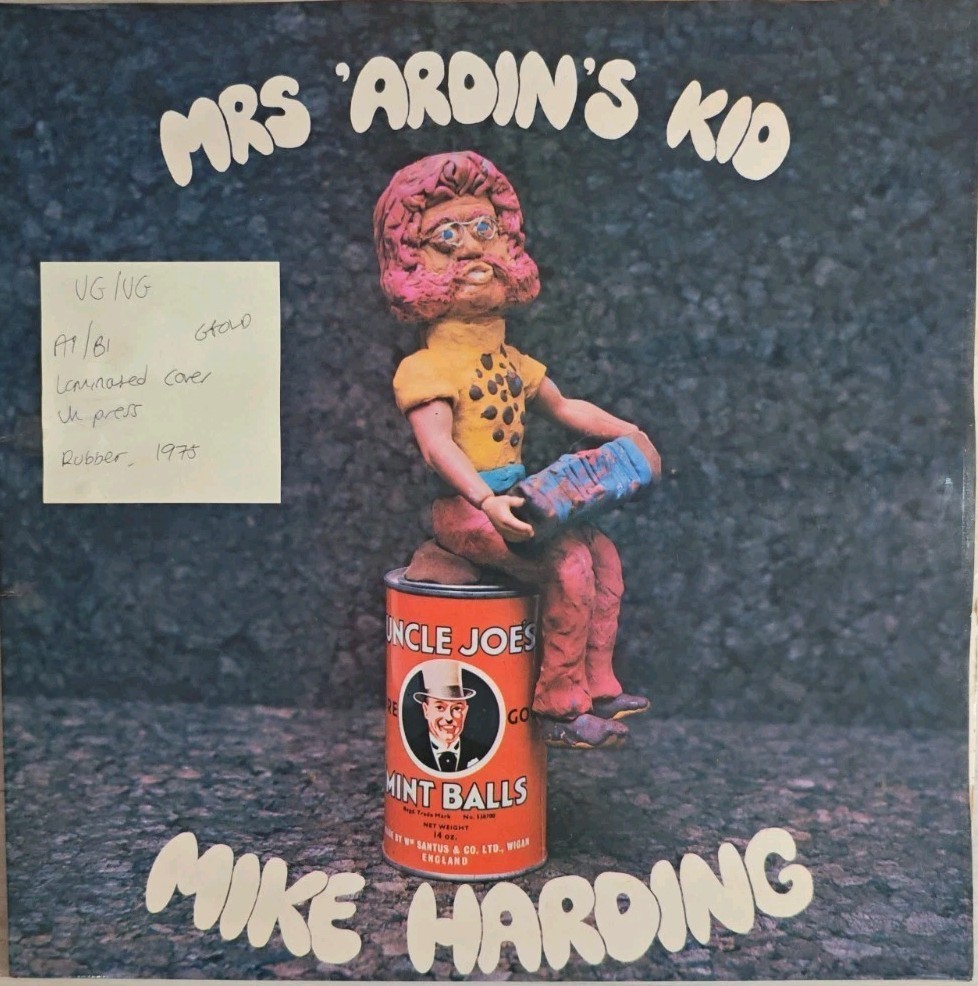 Mike Harding Mrs 'Ardin's Kid Vinyl Record LP VG/VG RUB 011 1975 sleeve Mike Harding Mrs 'Ardin's Kid Vinyl Record LP VG/VG RUB 011 1975 sleeve
