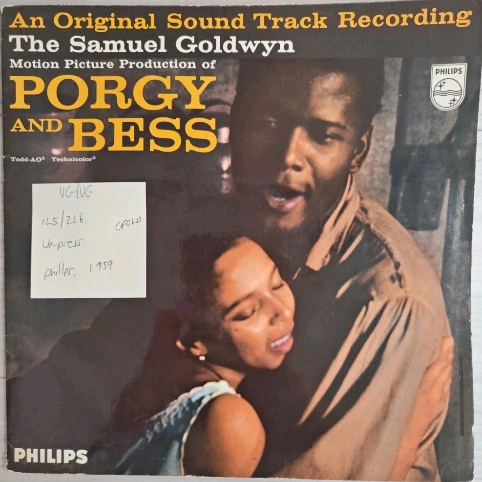 Samuel Goldwyn Porgy And Bess Vinyl Record VG/VG ABL3282 1939 sleeve Samuel Goldwyn Porgy And Bess Vinyl Record VG/VG ABL3282 1939 sleeve