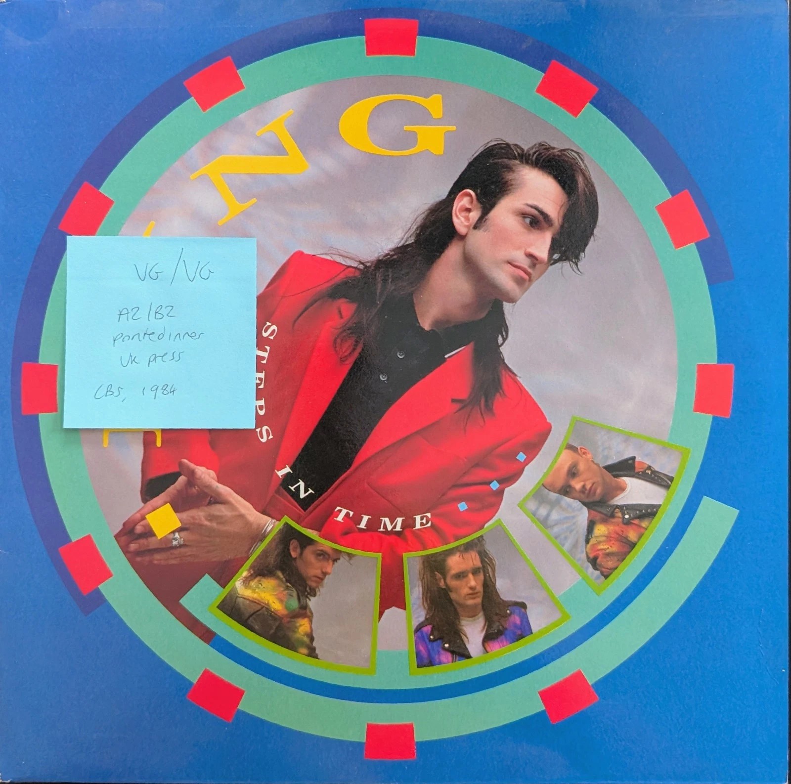 King Steps In Time Vinyl Record LP VG/VG 26095 1984 sleeve King Steps In Time Vinyl Record LP VG/VG 26095 1984 sleeve