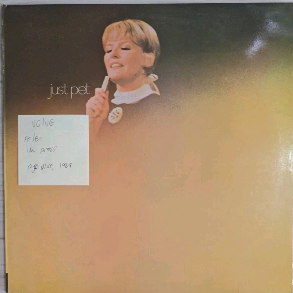 Petula Clark Just Pet Vinyl Record LP VG/VG NSPL 18325 1969 sleeve Petula Clark Just Pet Vinyl Record LP VG/VG NSPL 18325 1969 sleeve