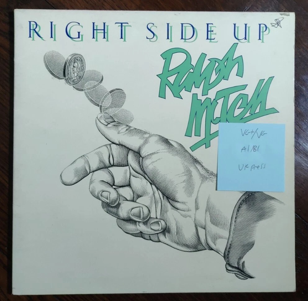 Ralph McTell Right Side Up Vinyl Record LP VG+/VG K56296 1976 1st Press sleeve Ralph McTell Right Side Up Vinyl Record LP VG+/VG K56296 1976 1st Press sleeve