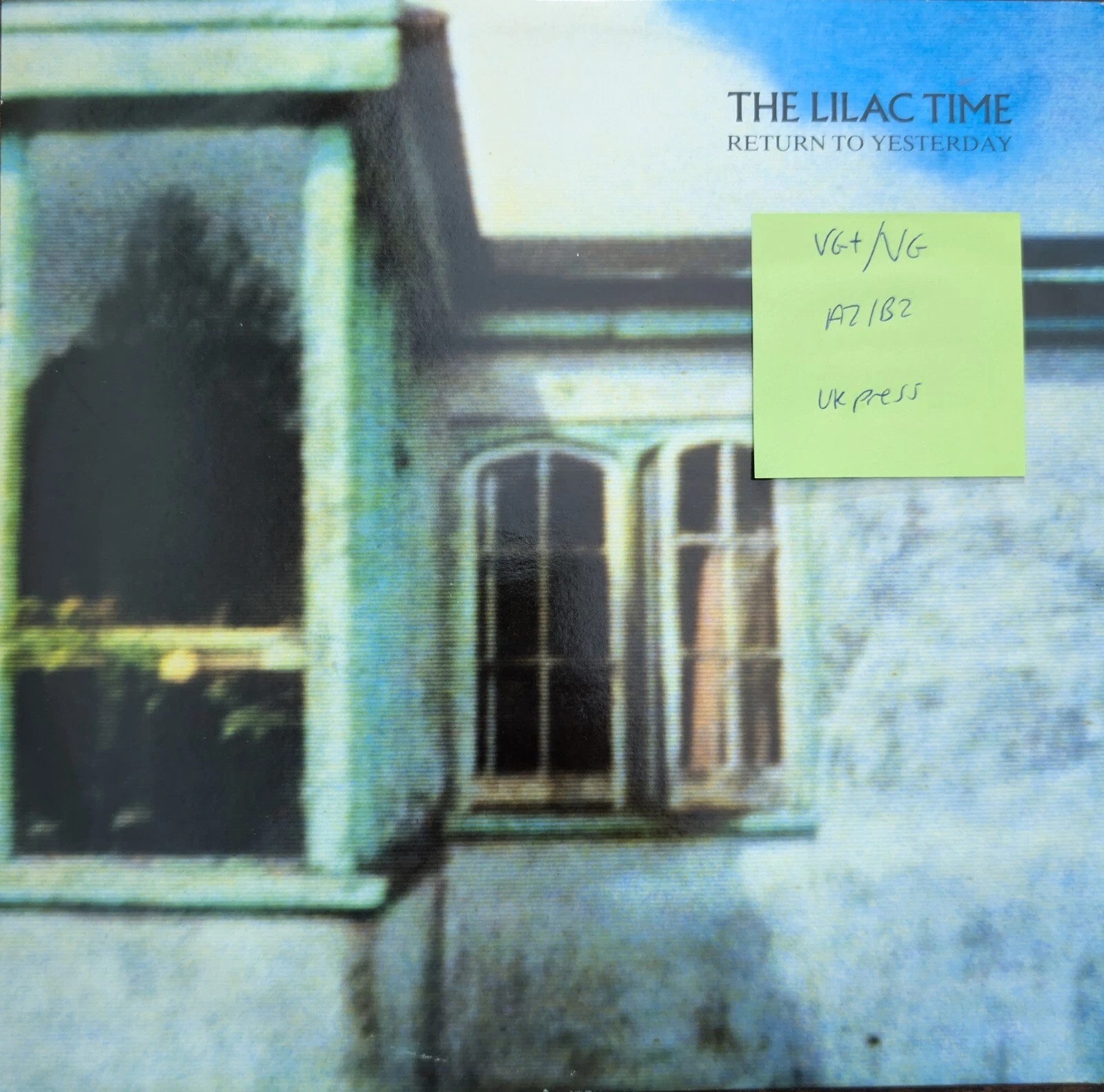 The Lilac Time Return To Yesterday Vinyl Record 12" VG+/VG LILAC212 1988 sleeve The Lilac Time Return To Yesterday Vinyl Record 12" VG+/VG LILAC212 1988 sleeve