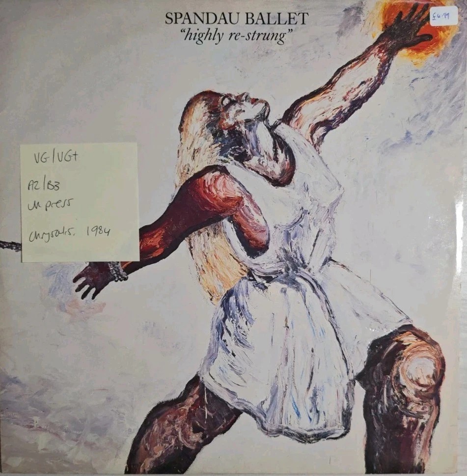 Spandau Ballet Highly Re-Strung Vinyl Record 12" VG/VG+ SPANX5 1984 sleeve Spandau Ballet Highly Re-Strung Vinyl Record 12" VG/VG+ SPANX5 1984 sleeve
